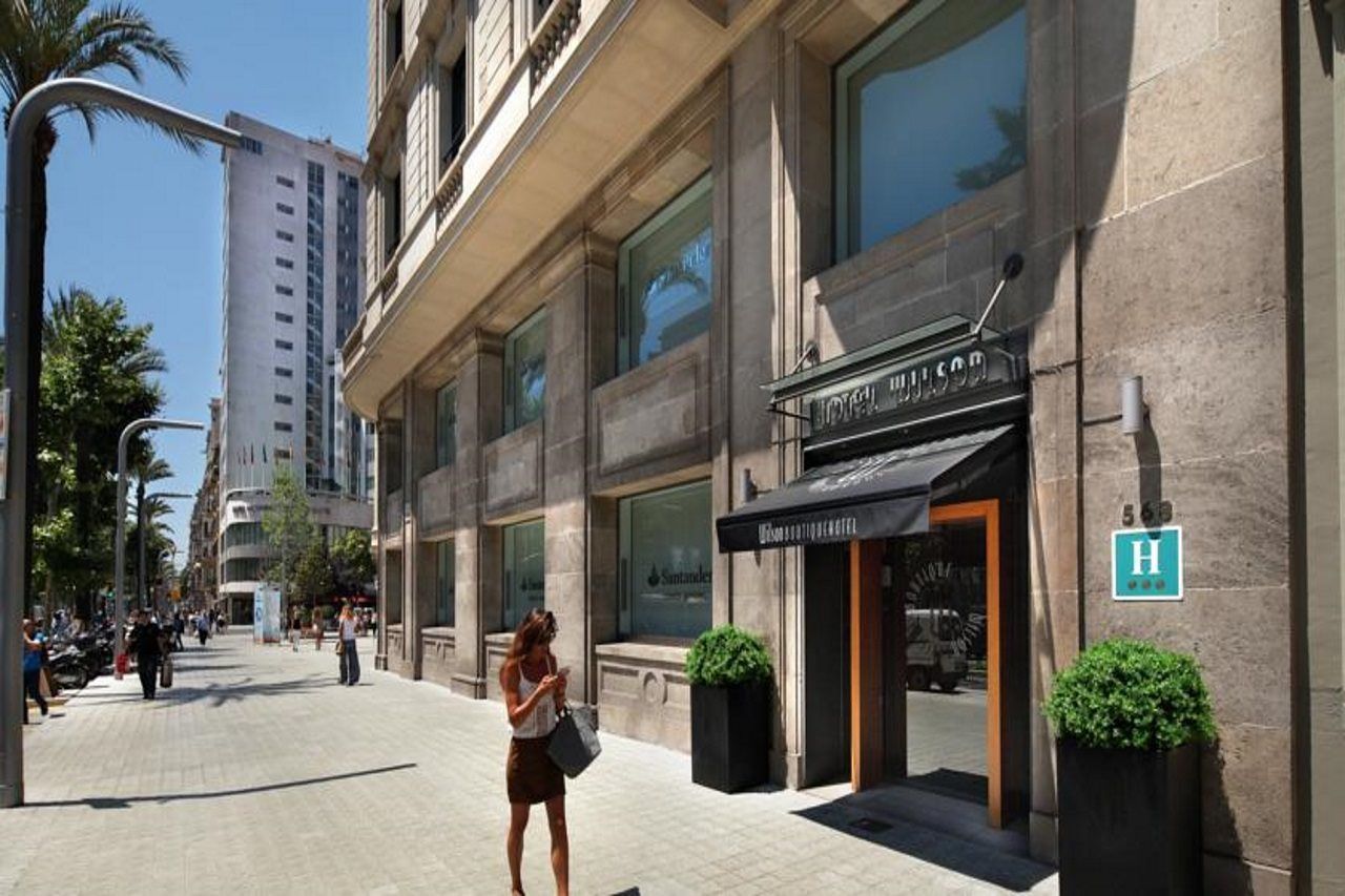 Wilson Boutique Hotel Barcelona Exterior foto